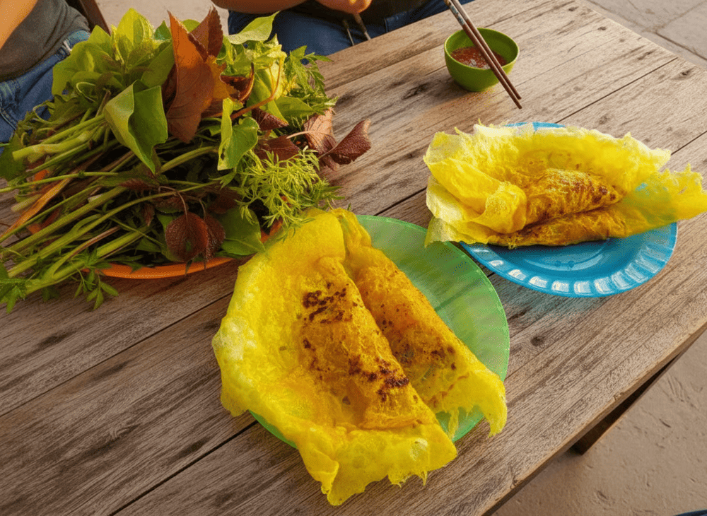 Bánh xèo núi Cấm